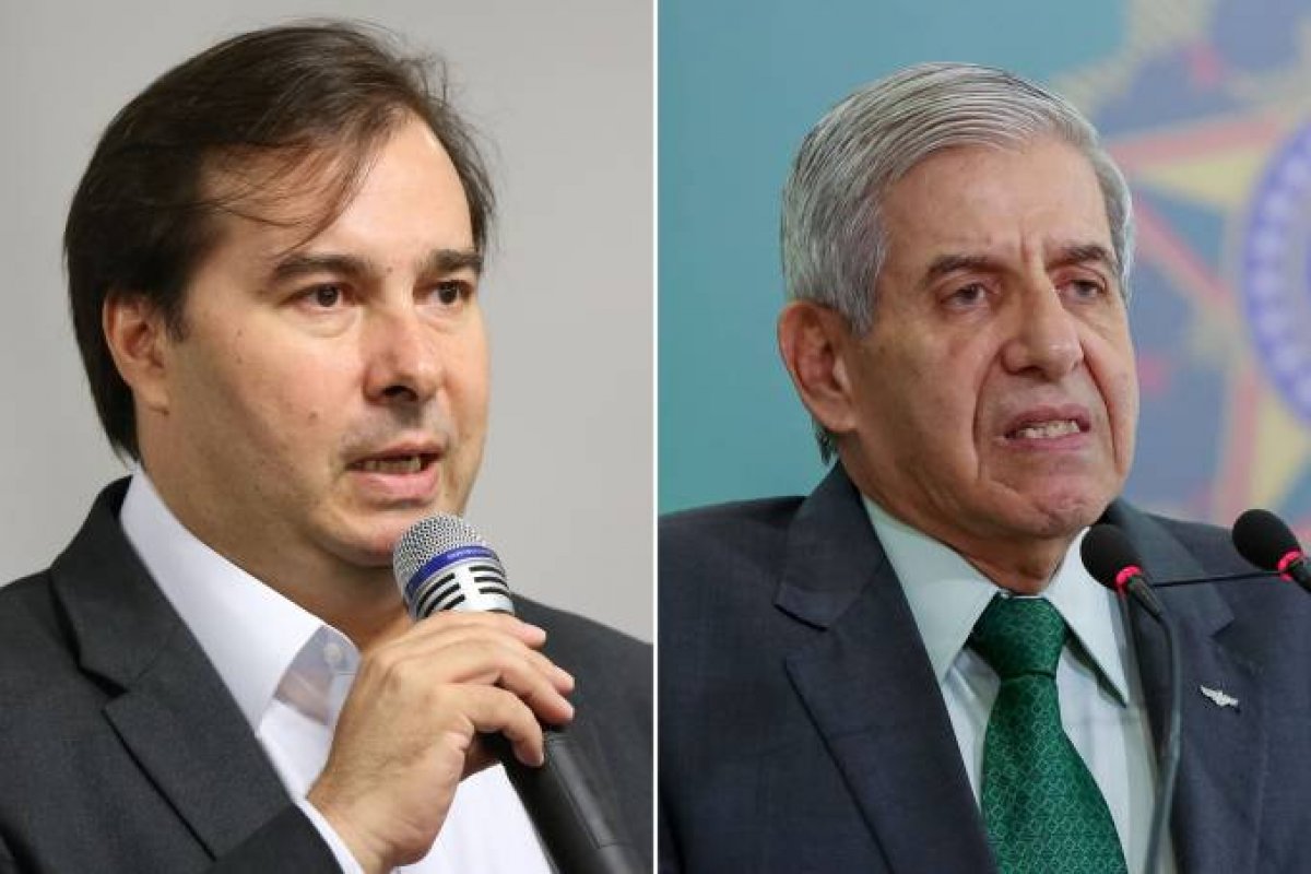 Maia afirma que Augusto Heleno virou 'auxiliar do radicalismo de Olavo' após comentário sobre AI-5