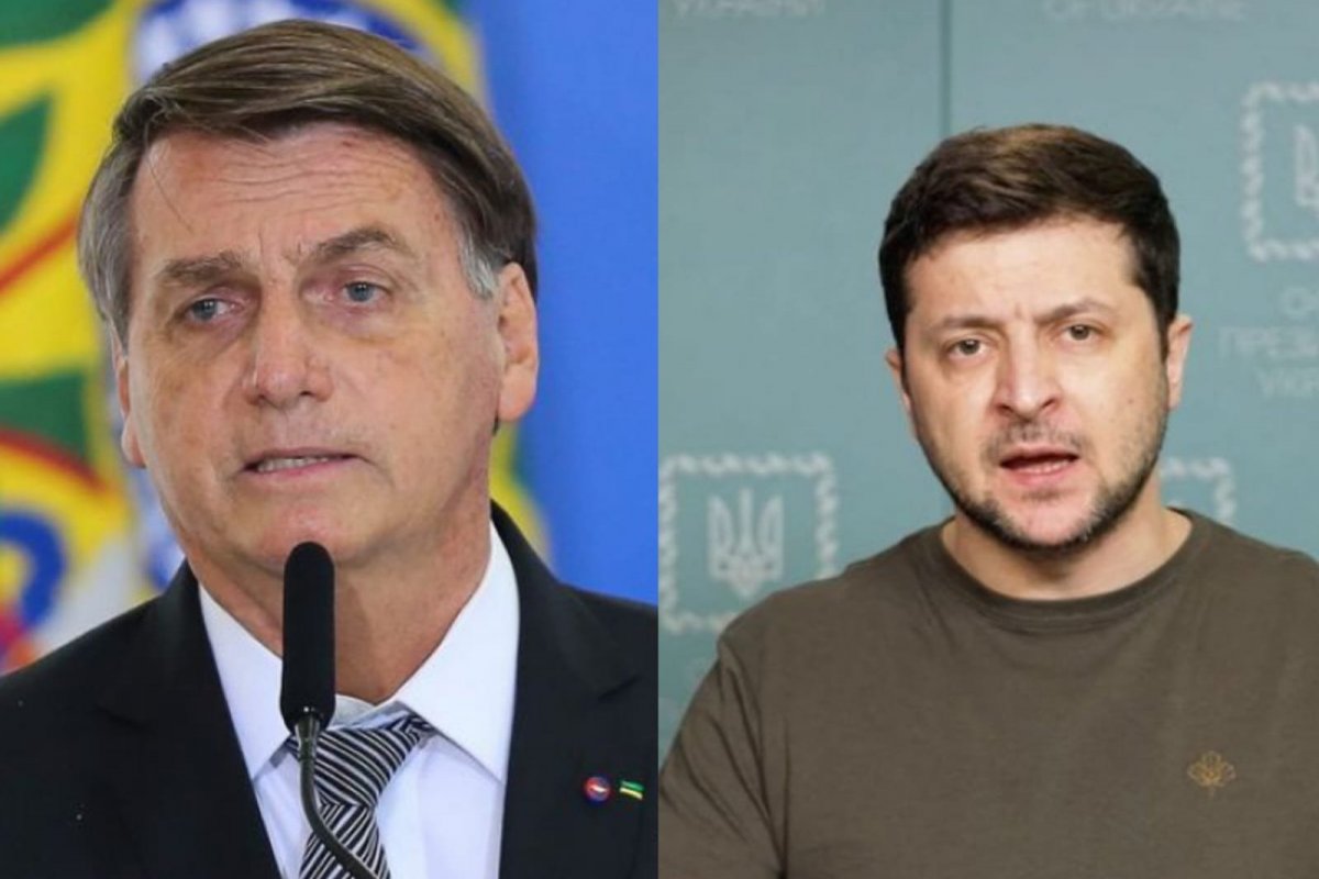 Bolsonaro diz que fará ligação com Zelensky na próxima segunda-feira (18)
