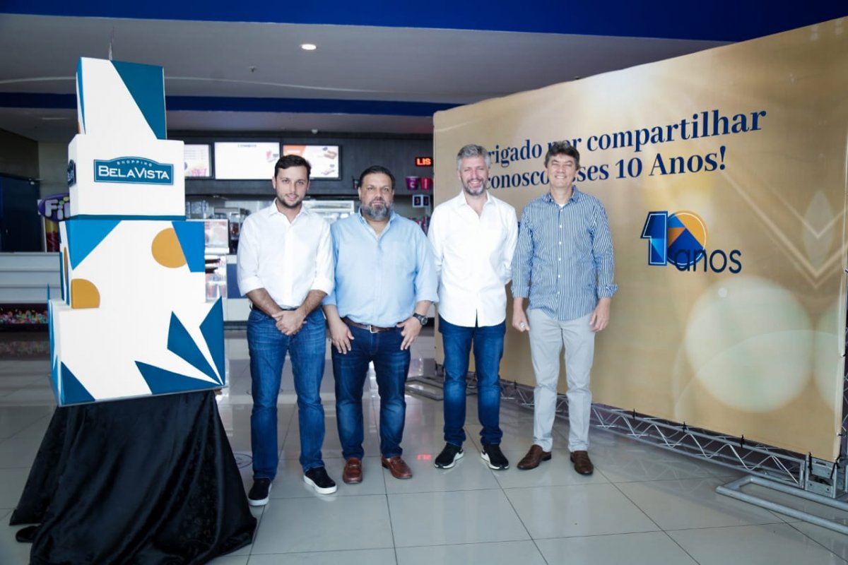 Shopping Bela Vista celebra 10 anos com badalado café da manhã para os lojistas! 