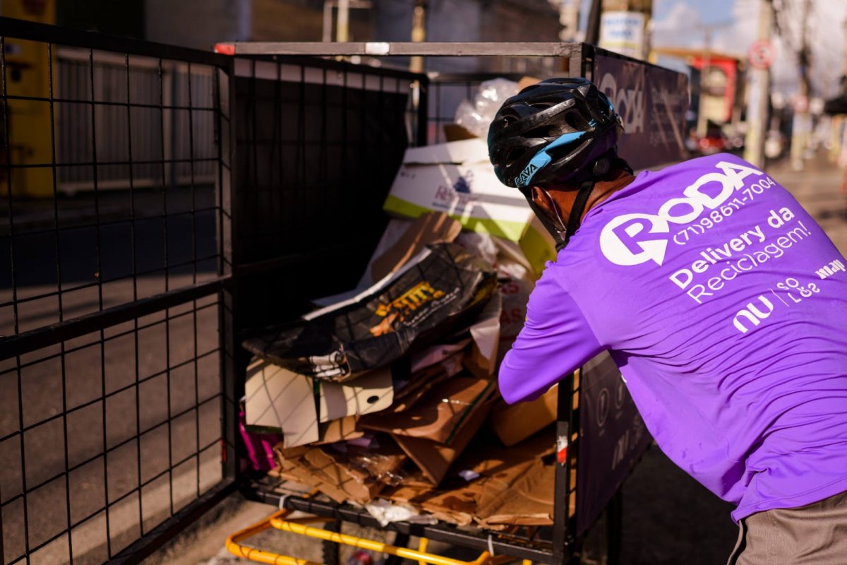 Projeto Roda segue atividades de delivery de reciclagem em Salvador
