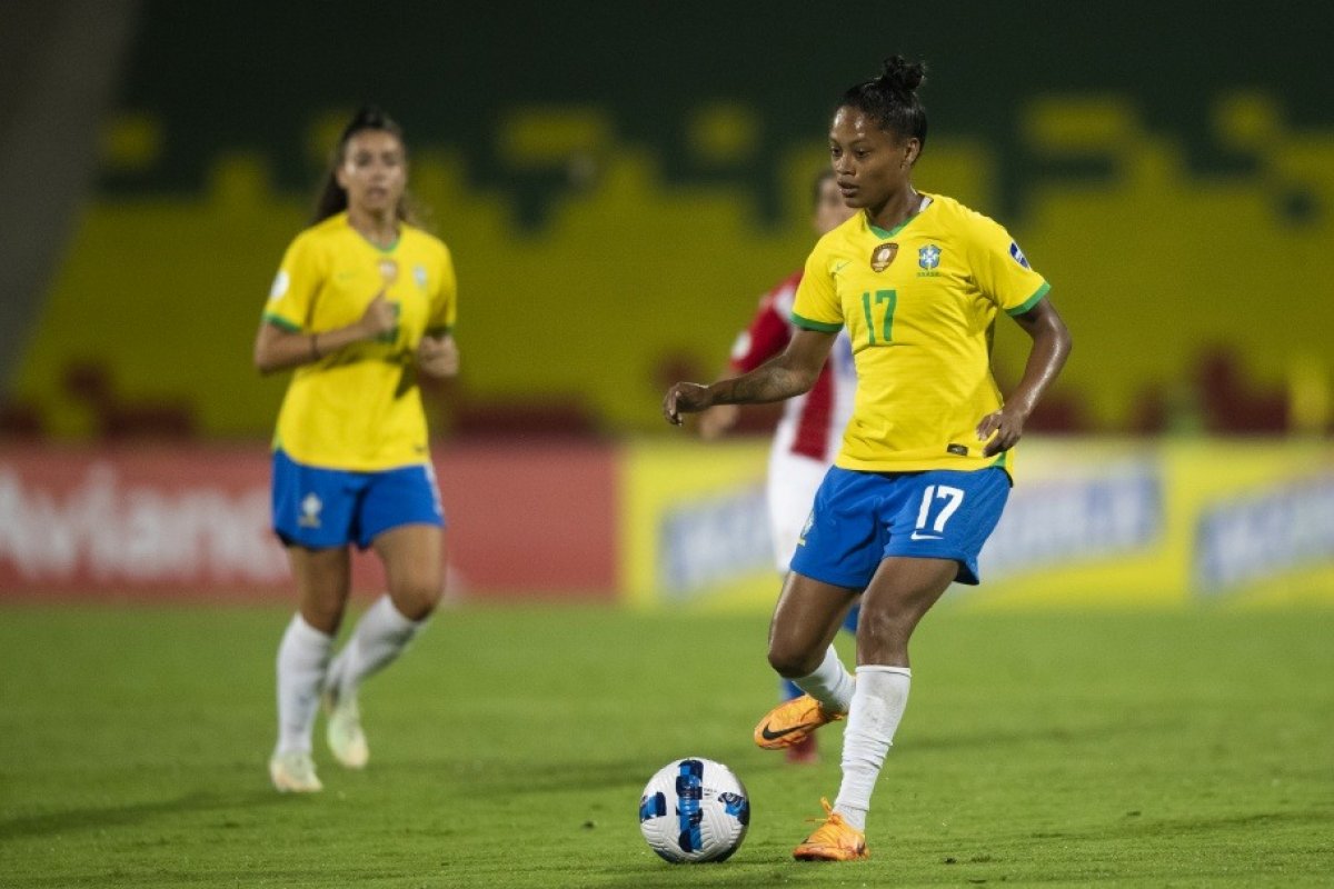 Seleção feminina brasileira  garante 1ª vaga do Brasil em Paris 2024 ao se garantir em decisão da Copa América