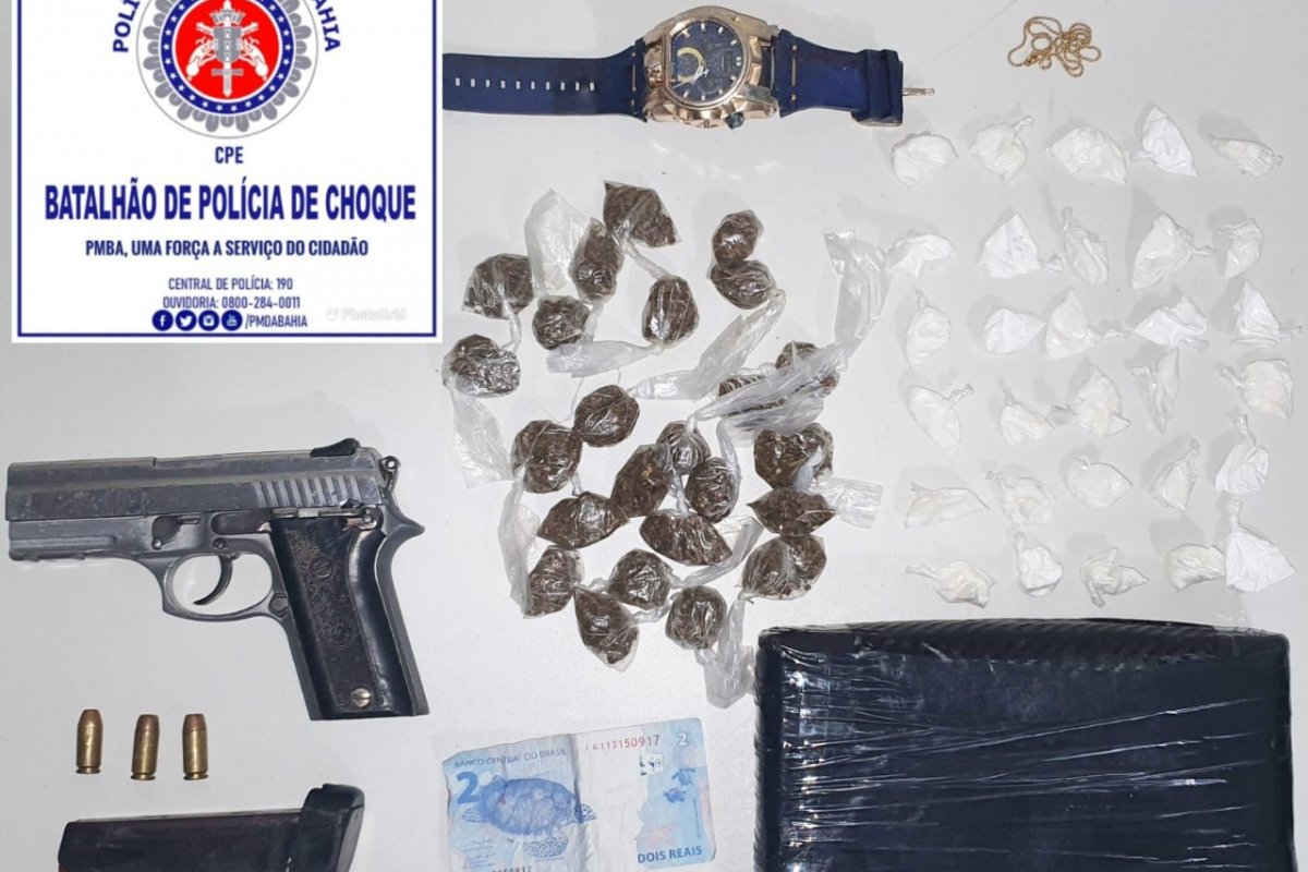 Homem morre em troca de tiros com a polícia em Salvador 