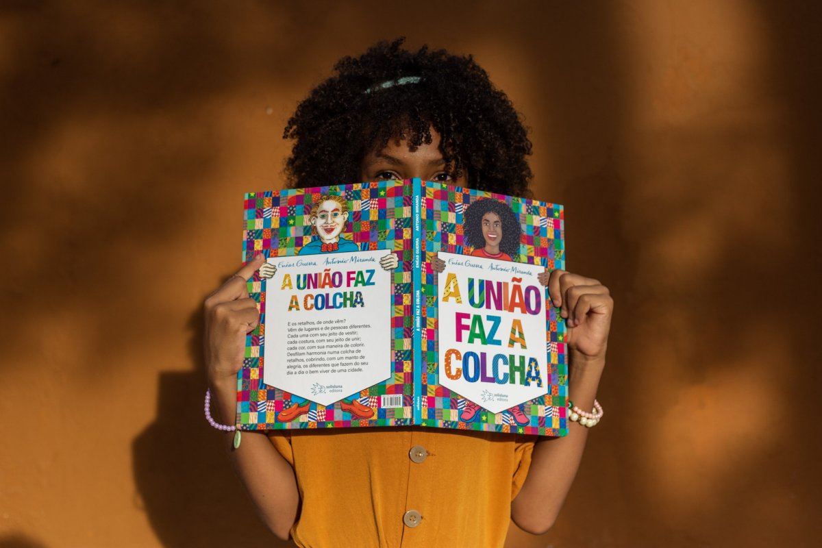 Livro infantil sobre diversidade, inspirado na colcha de retalhos, será lançado na FLIPF - Festa Literária Internacional da Praia do Forte!