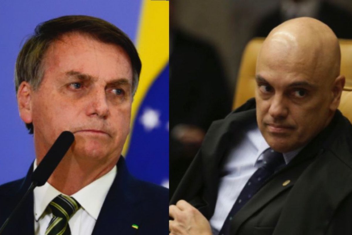 Bolsonaro recebe convite para posse de Moraes no TSE 