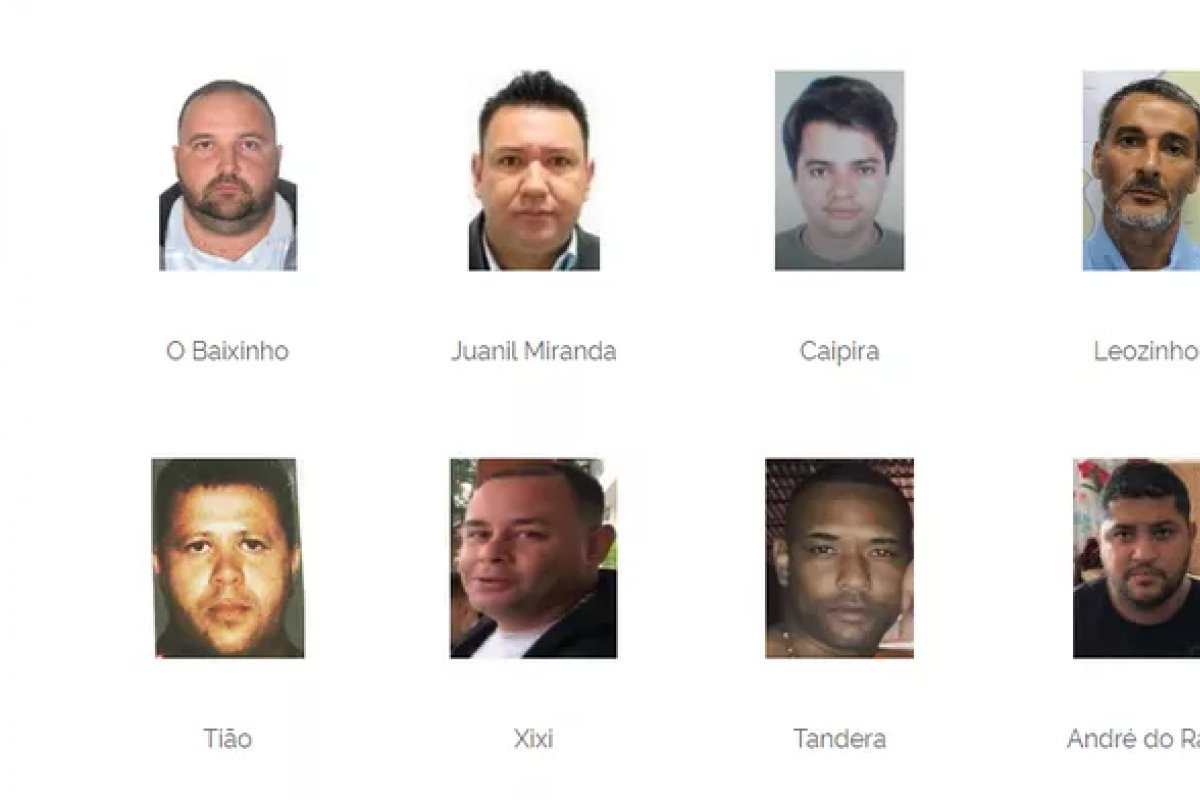 Confira quem são os 10 criminosos mais procurados do Brasil 