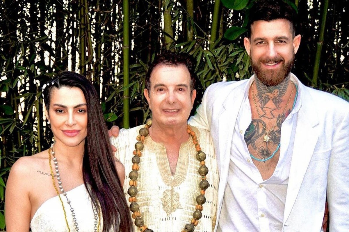 Cleo se casa no candomblé com Leandro D'Lucca! 