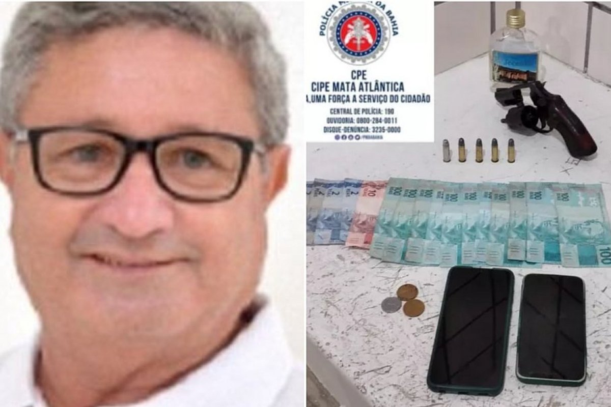 Vice-prefeito de Alcobaça (BA) é preso por posse ilegal de arma
