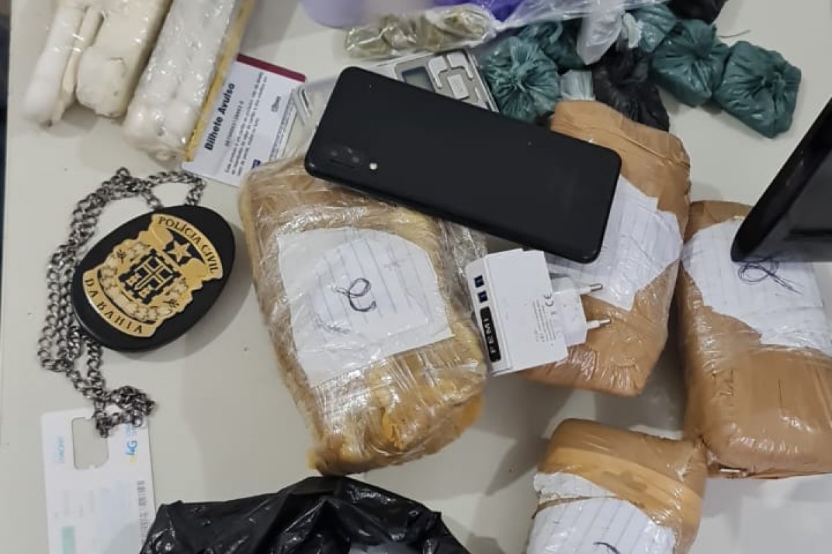 Homem é preso em flagrante por tráfico de drogas em Salvador