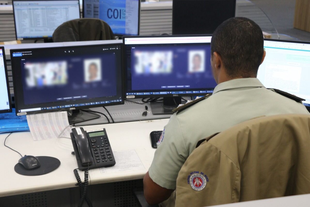 Em Salvador, dois criminosos são encontrados com auxílio do Reconhecimento Facial neste sábado (20)