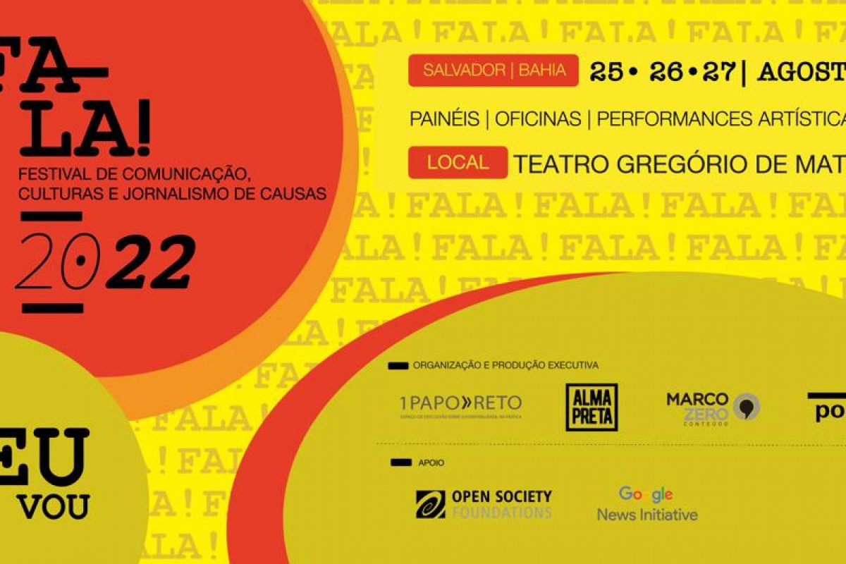 Festival FALA! debate o futuro do jornalismo e seu papel na sociedade a partir da perspectiva popular pautada na diversidade