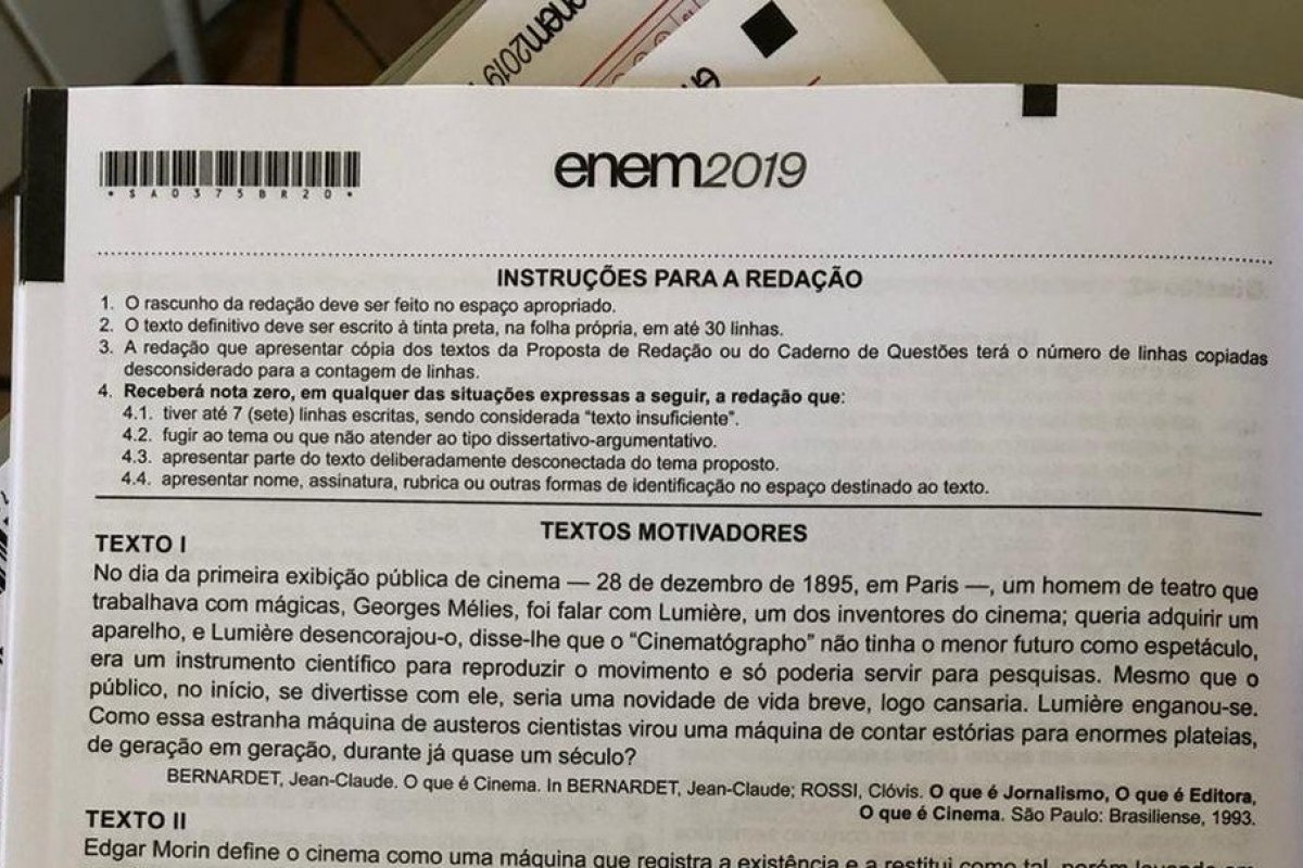 Irregularidades na aplicação de provas do Enem são investigadas pela PF na Bahia 
