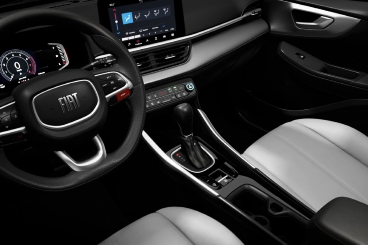 Fiat revela em trazer imagens do interior do Fastback 