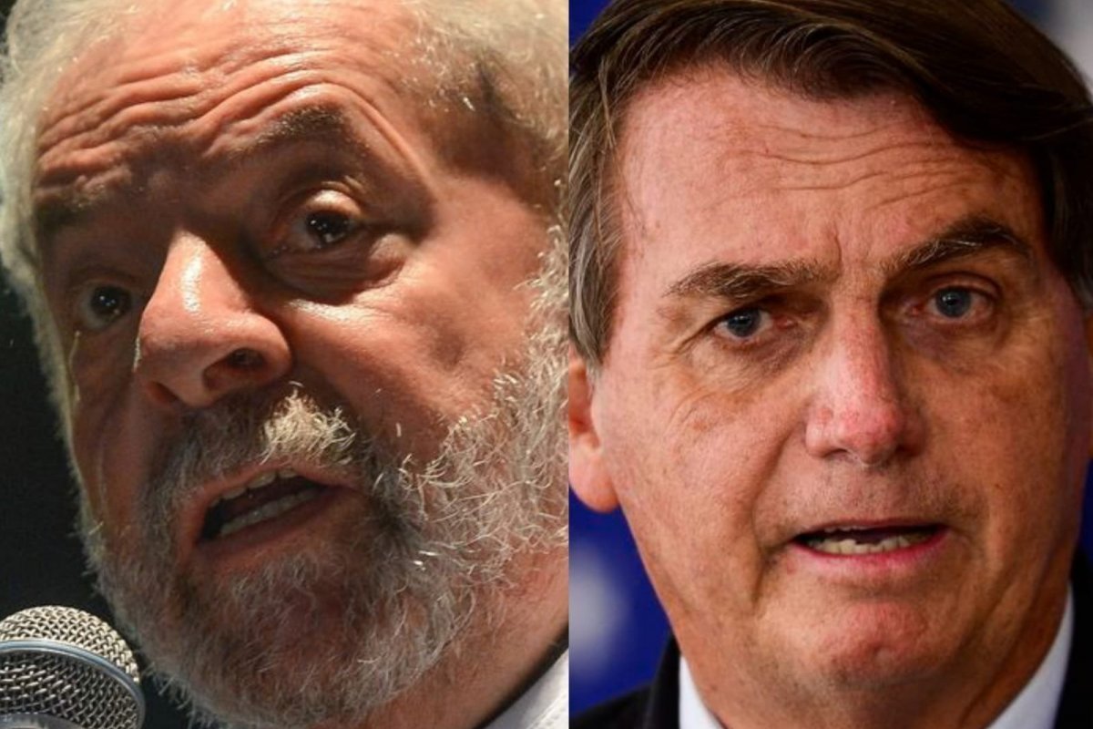 Exame/Ideia: Distância entre Lula e Bolsonaro cai de 11% para 8% no primeiro turno