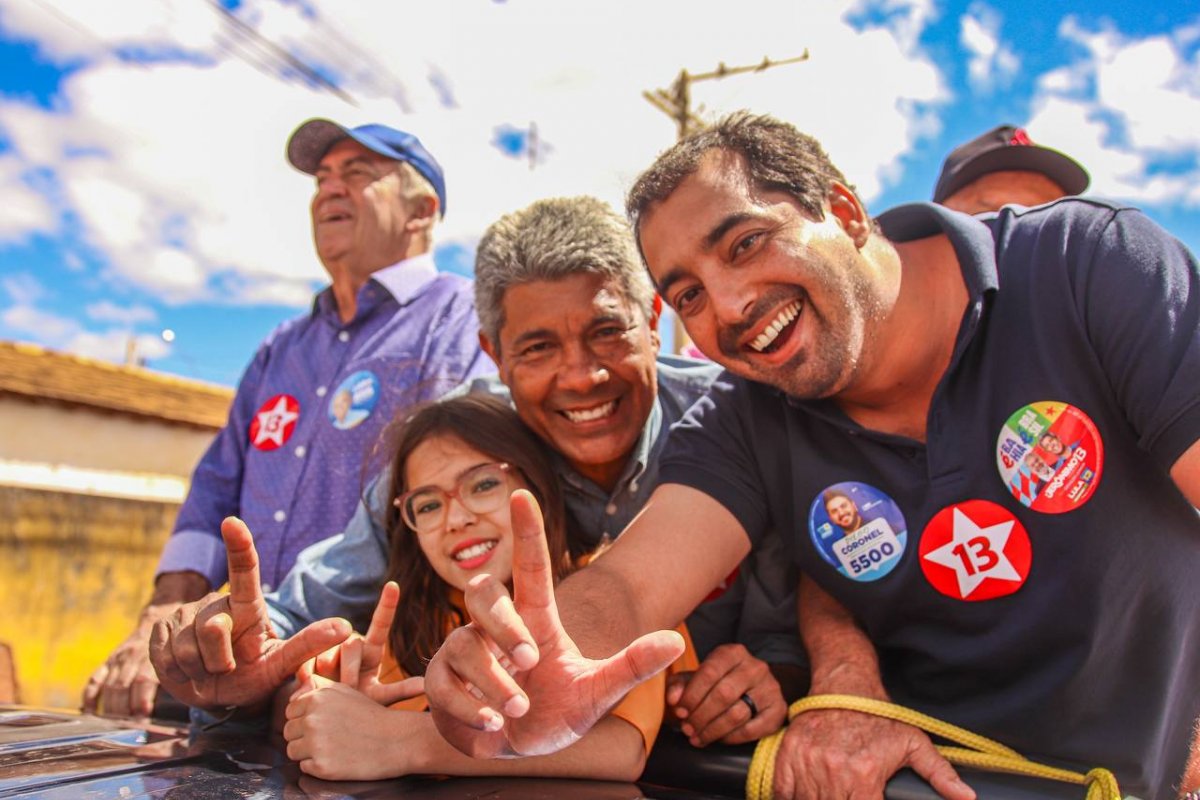 Jerônimo afirma em carreata que fará o governo da inclusão