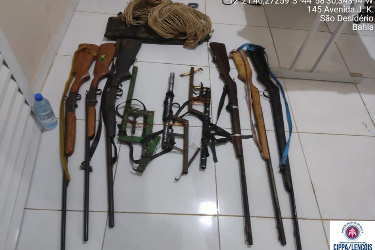 Três pessoas são presas em flagrante por caça predatória em São Desidério, 