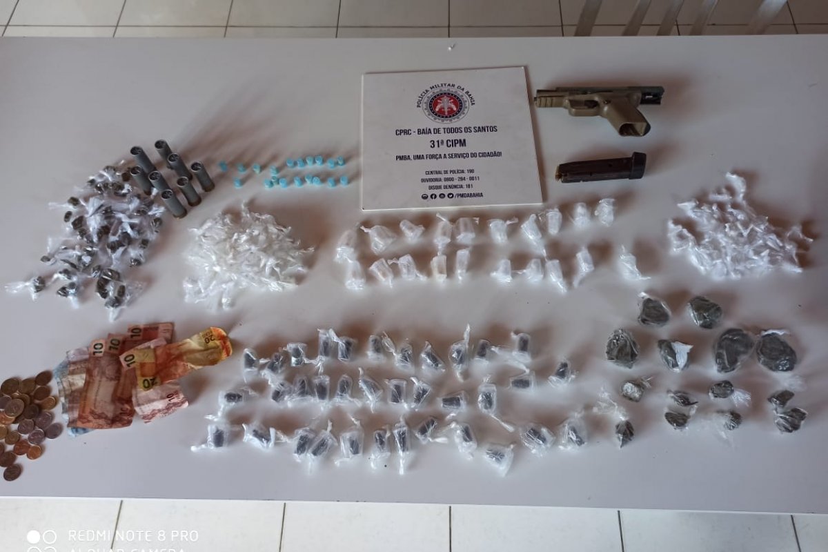 Homem morre em confronto com a polícia no bairro de Valeria; armas e drogas foram apreendidas