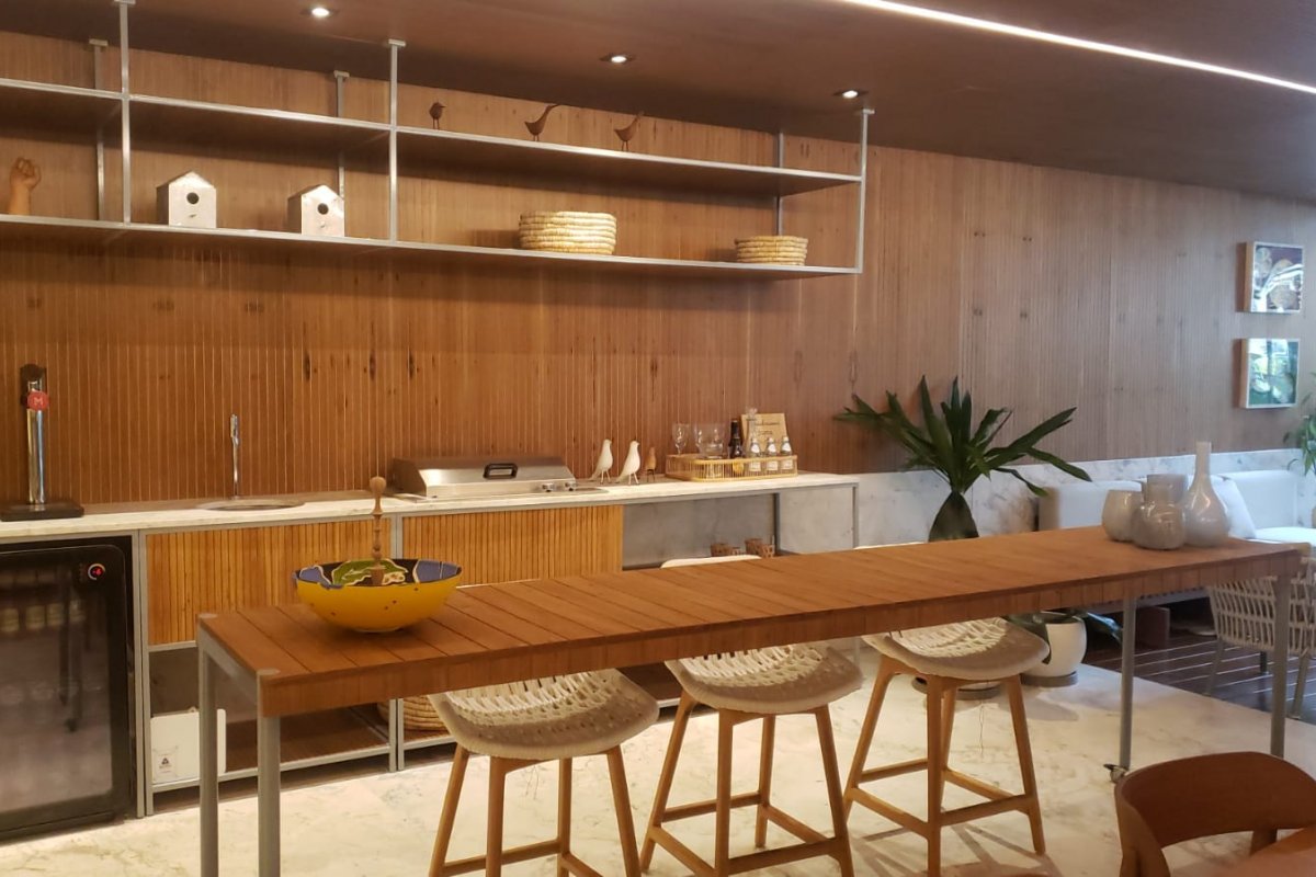 Madeira ganha cada vez mais espaço nos decorados! 