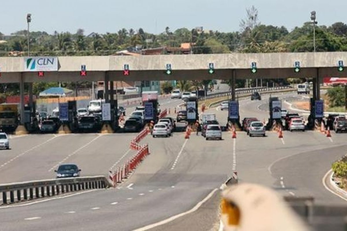 Tarifas do pedágio da BA-099 serão reajustadas nesta segunda-feira (11)