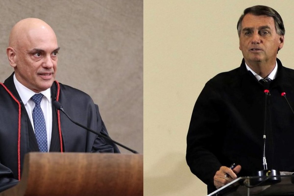 Bolsonaro acusa Moraes de criar “inteligência paralela” para “controlar o futuro do país”