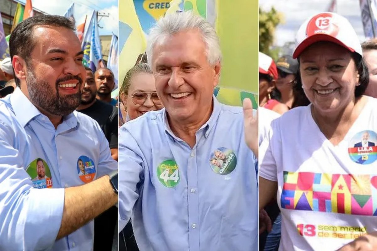 Dos 19 governadores que disputam novo mandato, 15 lideram corridas estaduais