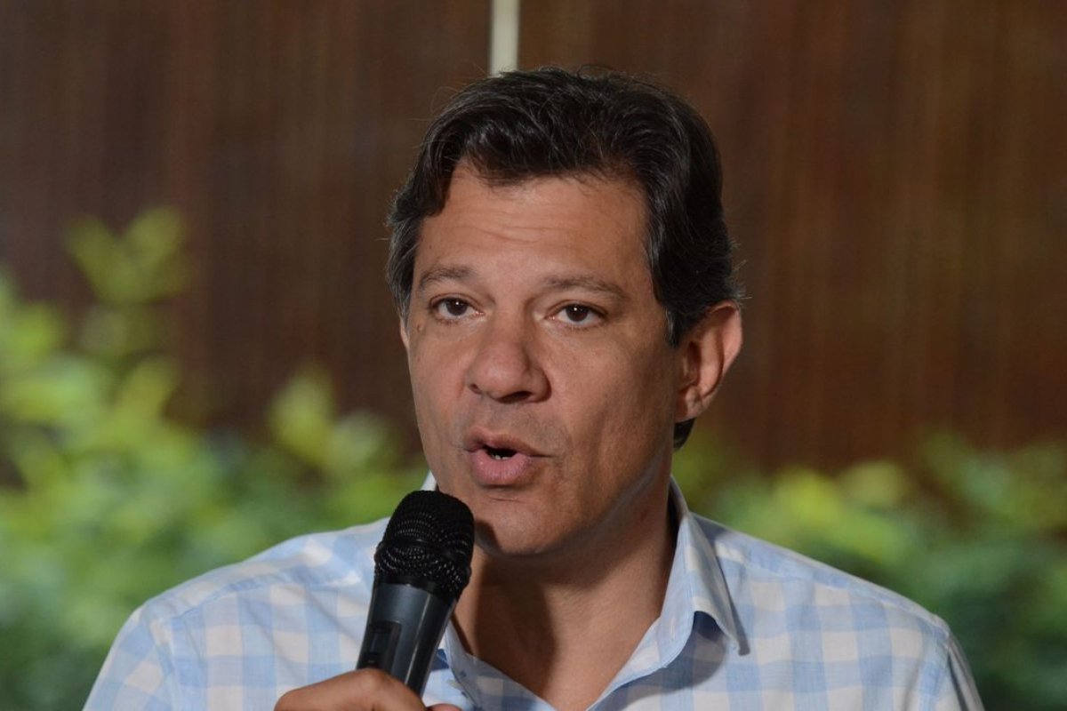 Haddad, candidato ao governo de SP, cancela agenda após supostas ameaças nas redes