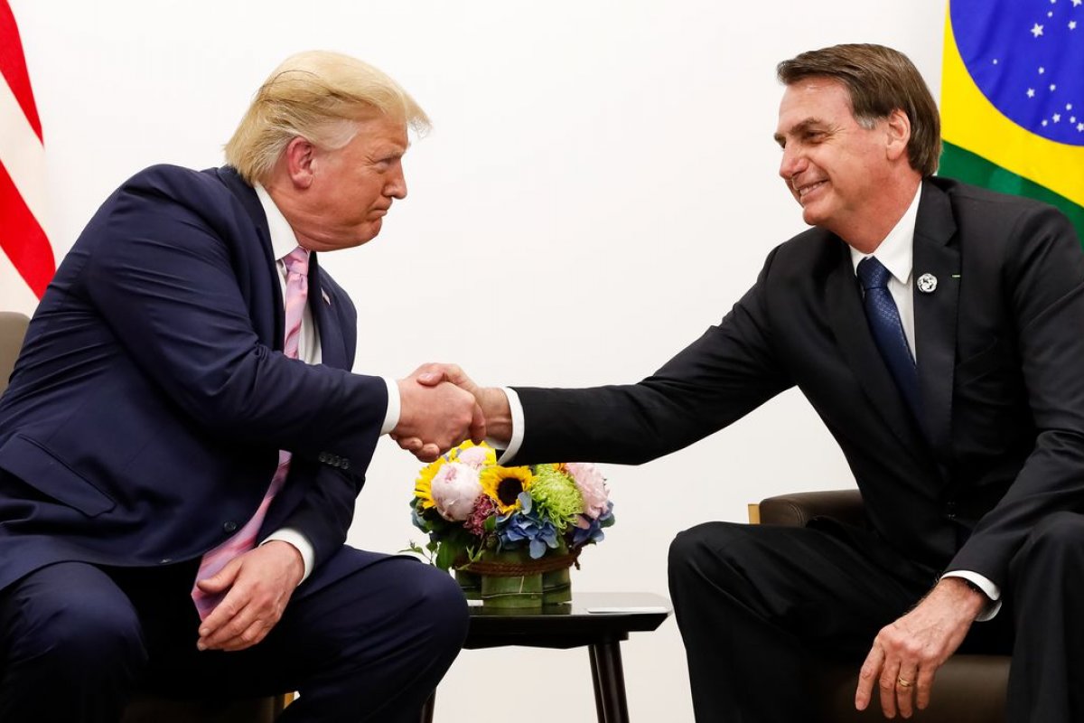 Donald Trump declara apoio à reeleição do presidente Bolsonaro (PL)