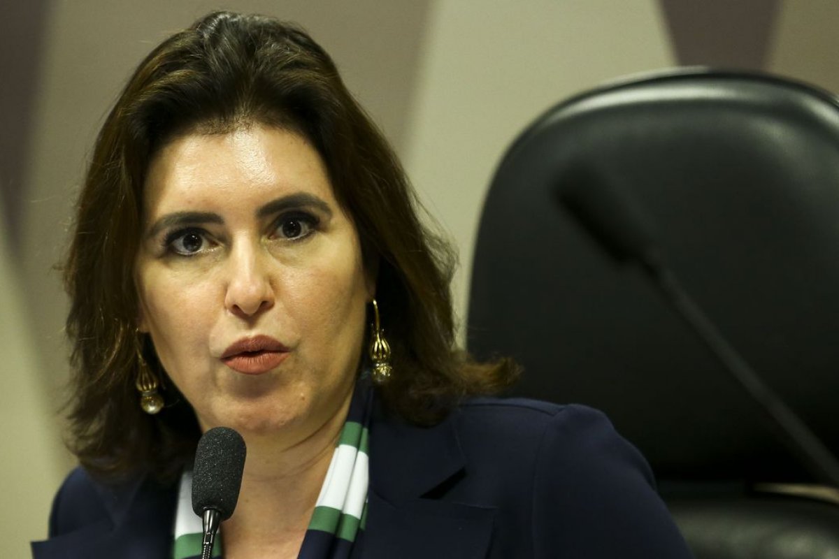 “Quem do MDB não está comigo esteve no mensalão e no petrolão”, afirma Tebet