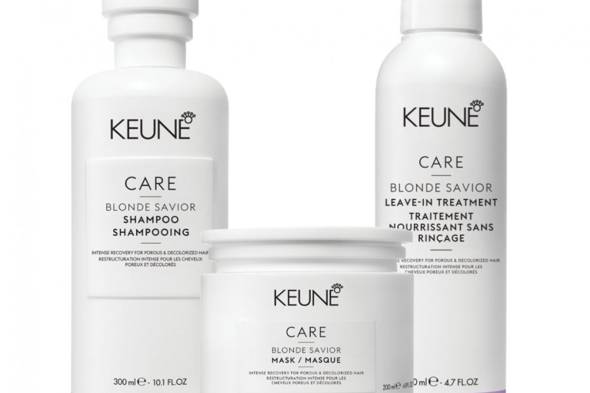 Keune lança linha de tratamento e cuidados para cabelos descoloridos! 