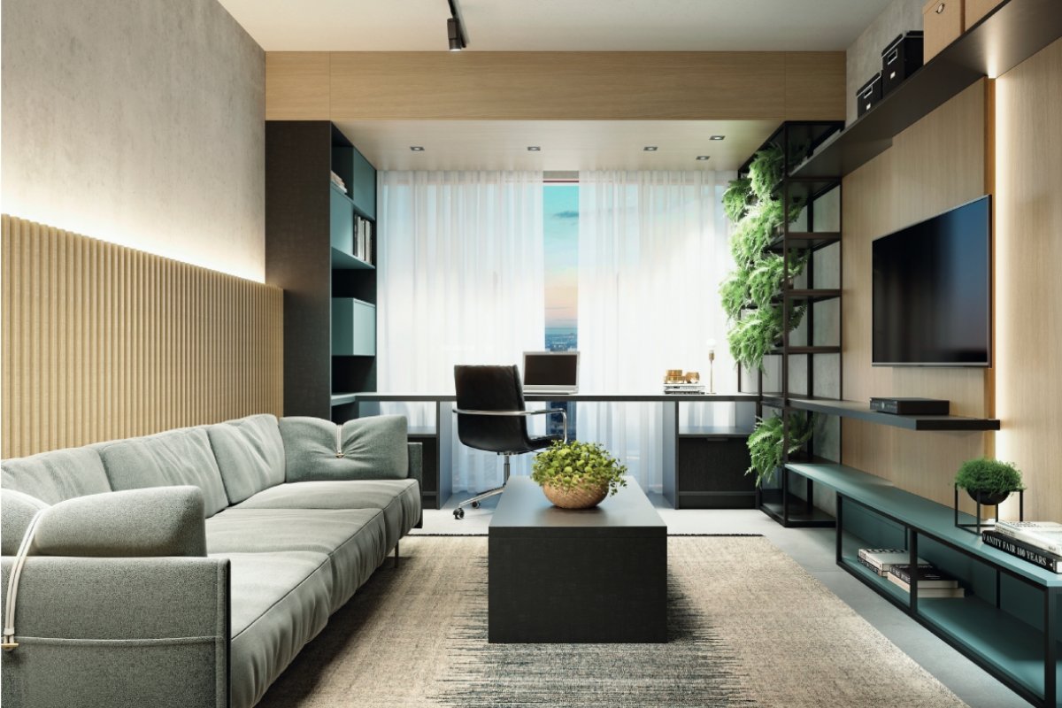 A neuroarquitetura vai transformar seu home office para te deixar mais feliz e criativo! 