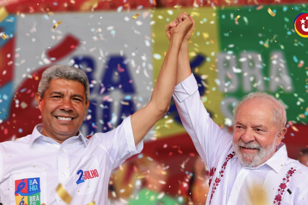 Rui Costa reforça a importância da aliança entre presidente e governador: "Faz muita diferença para o povo da Bahia"