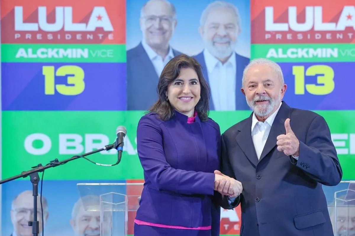 Simone Tebet se encontra com Lula e Alckmin em SP e sela aliança: 'Total apoio'