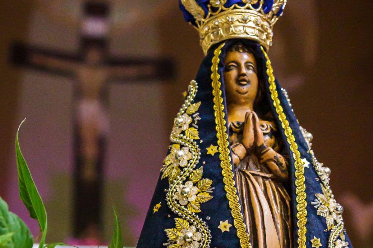 Celebração para a Rainha e Padroeira do Brasil conta com programação durante todo dia 