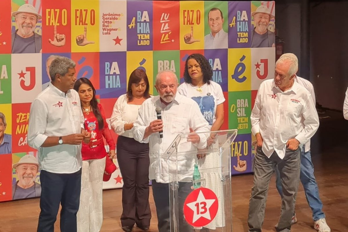 Vídeo: "Pegou um menino desconhecido", diz Lula em Salvador sobre Jerônimo Rodrigues 