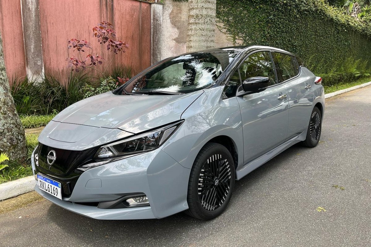 Farol da Bahia testa o novo Nissan Leaf 2023 