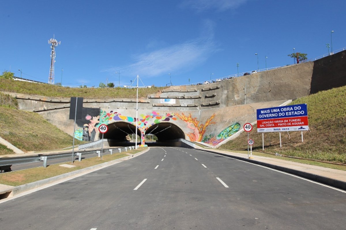 Linha Azul: Obras desviam tráfego para ônibus na BR-324 até a primeira quinzena de dezembro