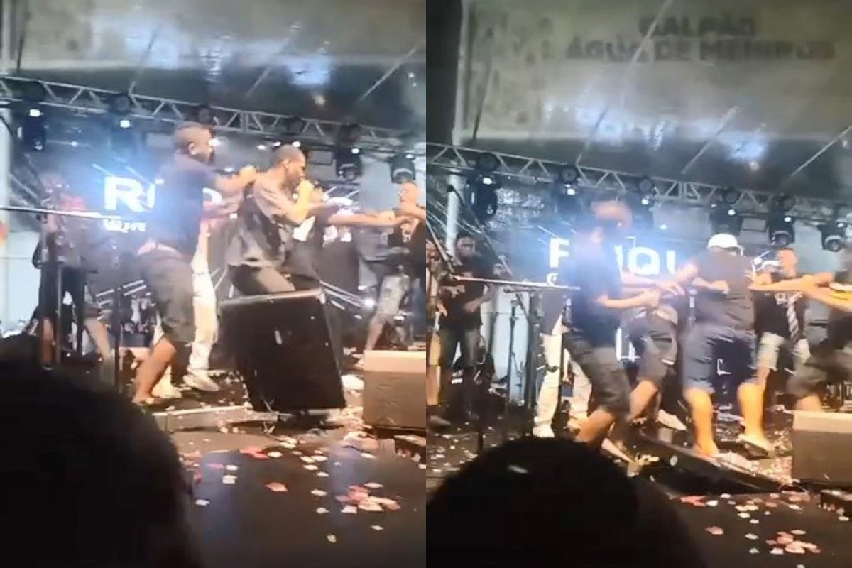 Discussão entre equipes das bandas Psirico e Samba Trator termina em briga generalizada 