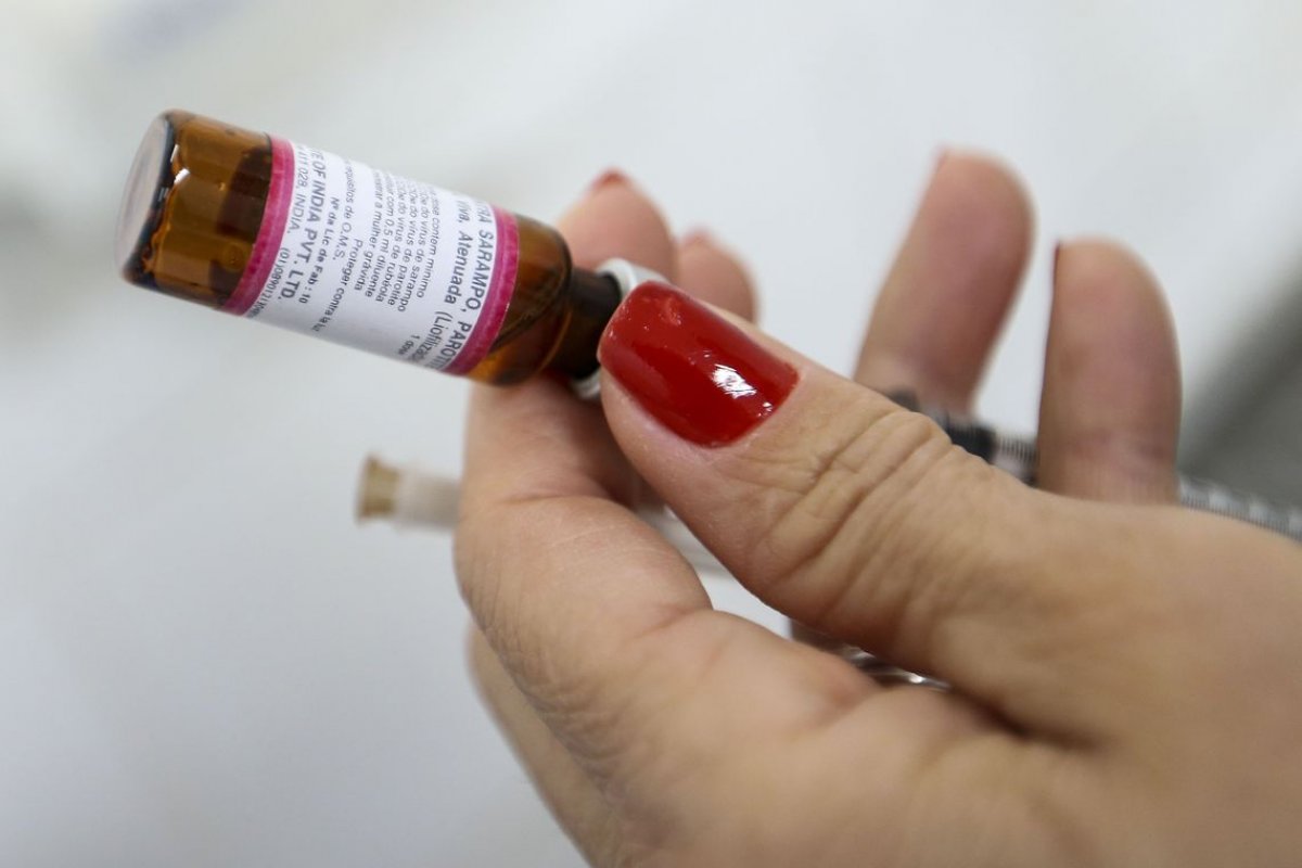 Segunda fase da campanha de vacinação contra o sarampo começa hoje (18)