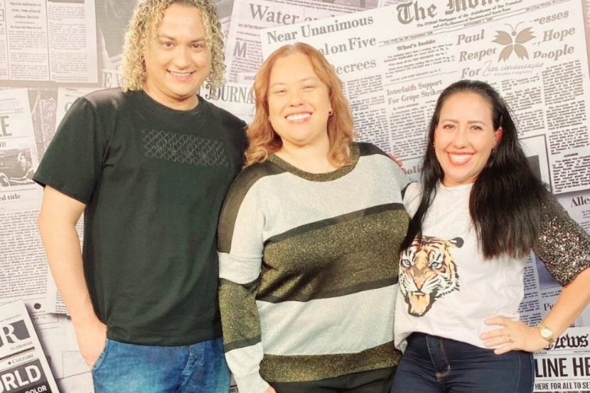 Adan Nascimento e Déia Barreto estreiam no programa de Chris Guimarães,  na Rede CNT Bahia! 