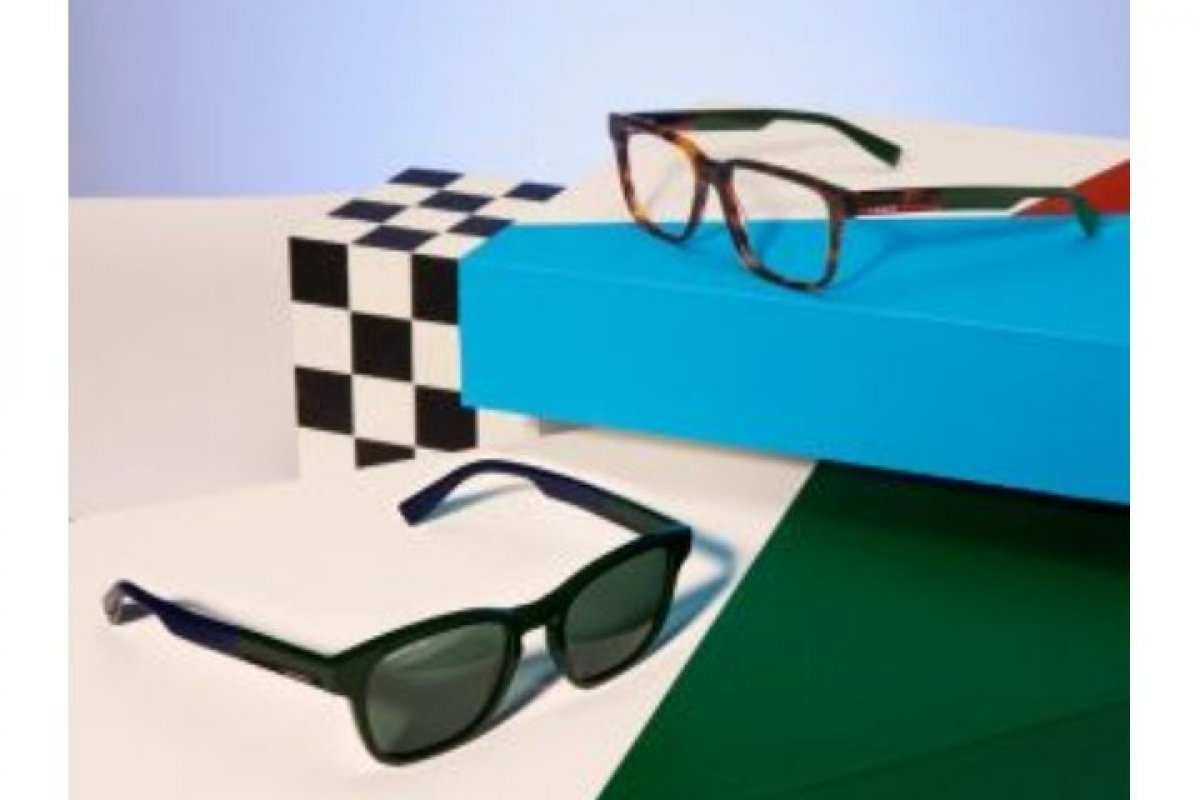 Lacoste apresenta novos modelos de óculos de sol e receituário para coleção primavera/verão 2022!  