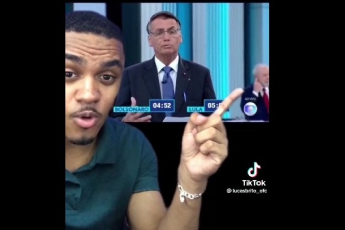 Vídeo mostra suposto uso de ponto eletrônico por Lula durante debate