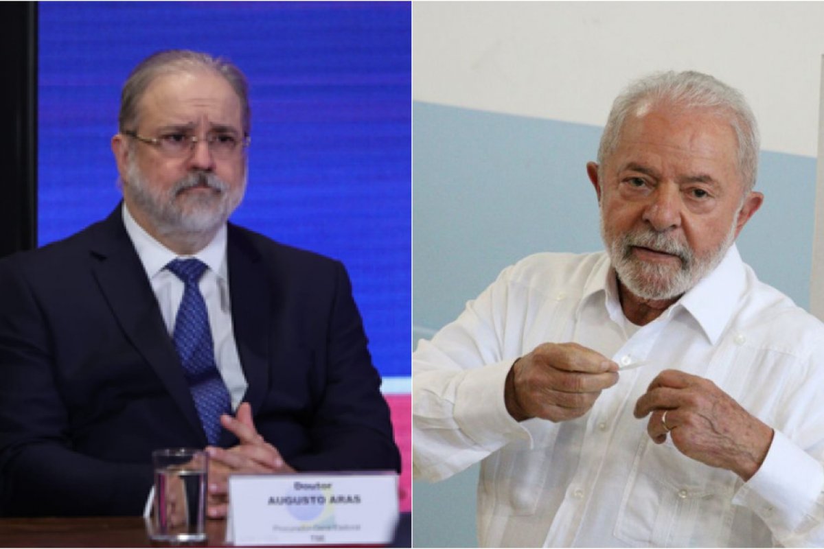 Augusto Aras parabeniza Lula por vitória em eleição presidencial