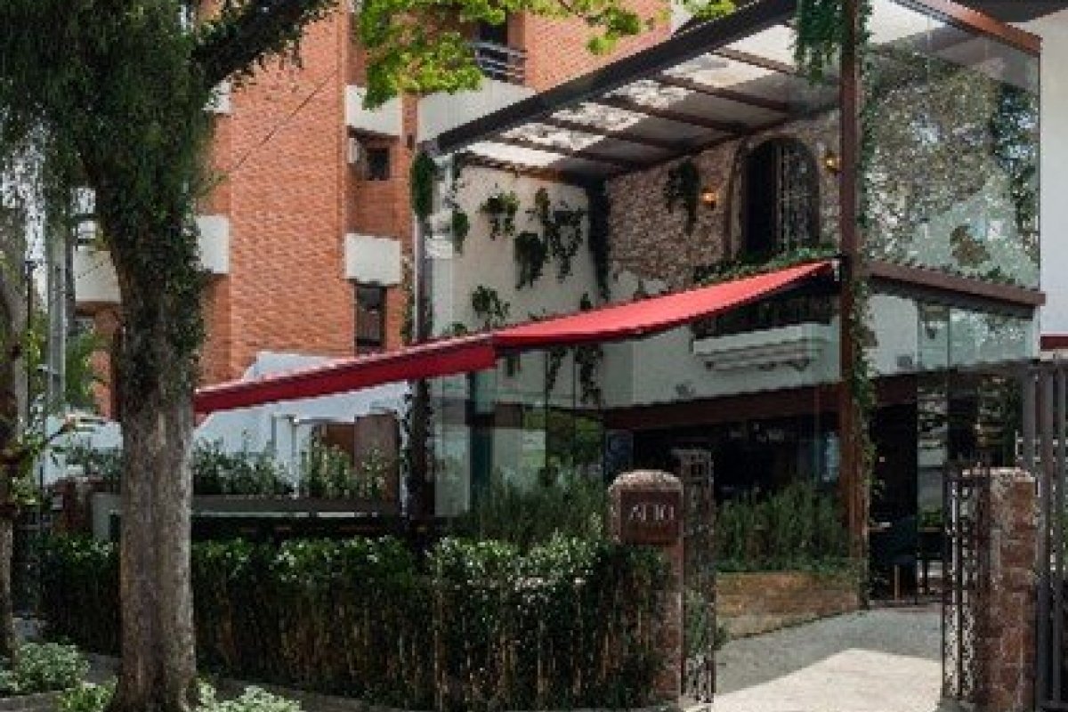 Restaurante construído na antiga casa de Cacilda Becker traz a beleza dos porcelanatos de Ceusa! 