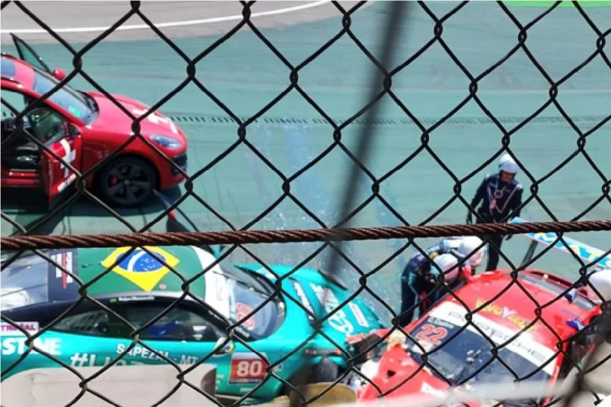 Caio Castro sofre acidente durante prova antes do GP do Brasil da F1