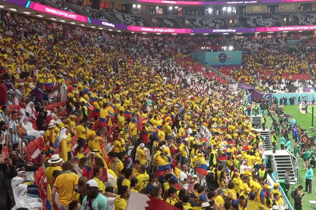 Fifa abre processo disciplinar contra Equador por ‘cânticos ofensivos’ na Copa