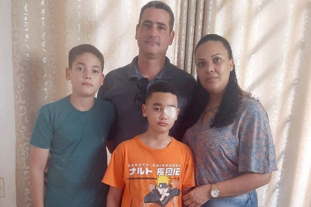 Criança faz cirurgia no olho após ter sido impedido de passar por bloqueio bolsonarista em Mato Grosso