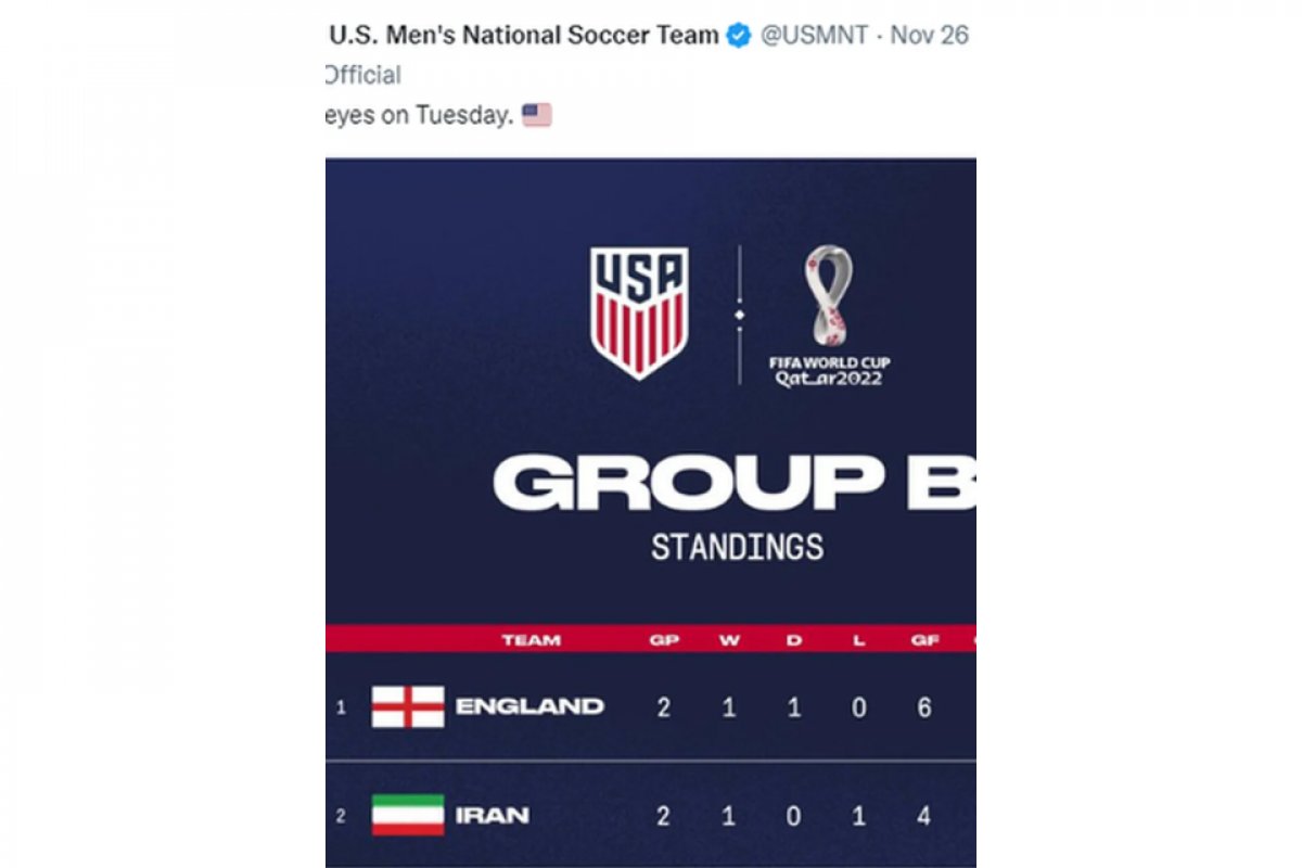 Irã pede que Estados Unidos seja excluído da Copa do Mundo