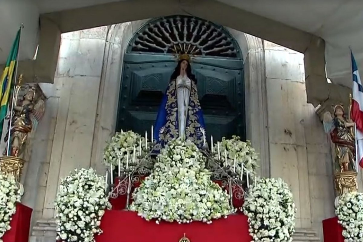 Basílica Santuário inicia nesta terça (29) novena em homenagem a Nossa Senhora da Conceição, Padroeira da Bahia