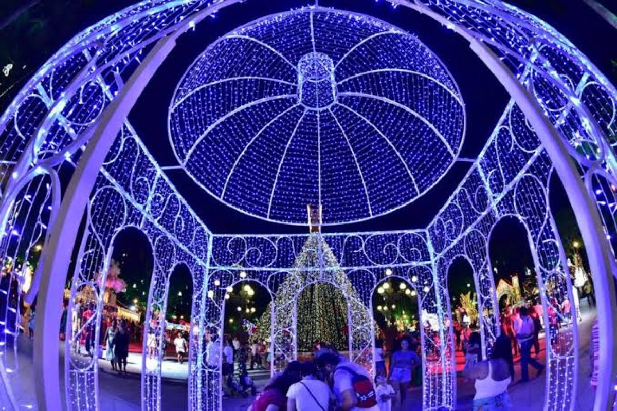 Visitação do Natal do Campo Grande em Salvador será aberta ao público a partir desta quinta (1)