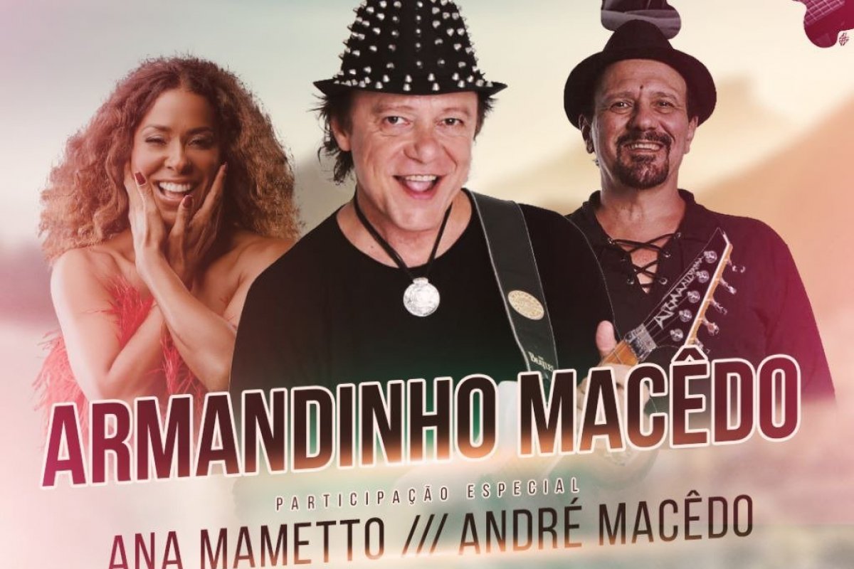 Armandinho Macêdo homenageia Moraes Moreira com Ana Mametto e André Macêdo no Jazz na Avenida! 