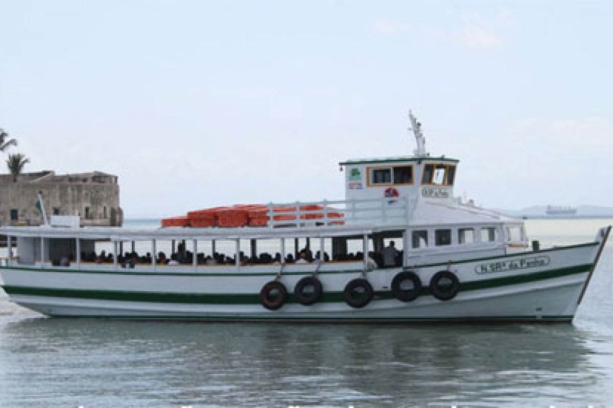 Travessia Salvador-Mar Grande será retomada às 10h30 após cumprir parada devido à maré baixa